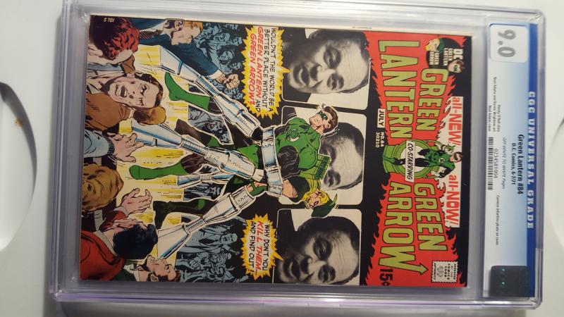 Green Lantern/Green Arrow 84, cgc 9.0