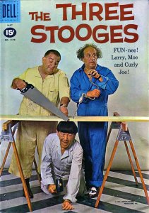 Four Color Comics (2nd Series) #1170 GD ; Dell | low grade comic 1961 Three Stoo