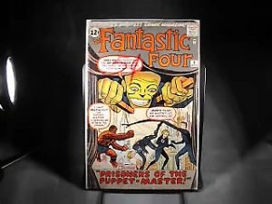 FANTASTIC FOUR #8 GD/VG 1st Appearance Alicia Masters Puppet Master 1962 Marvel