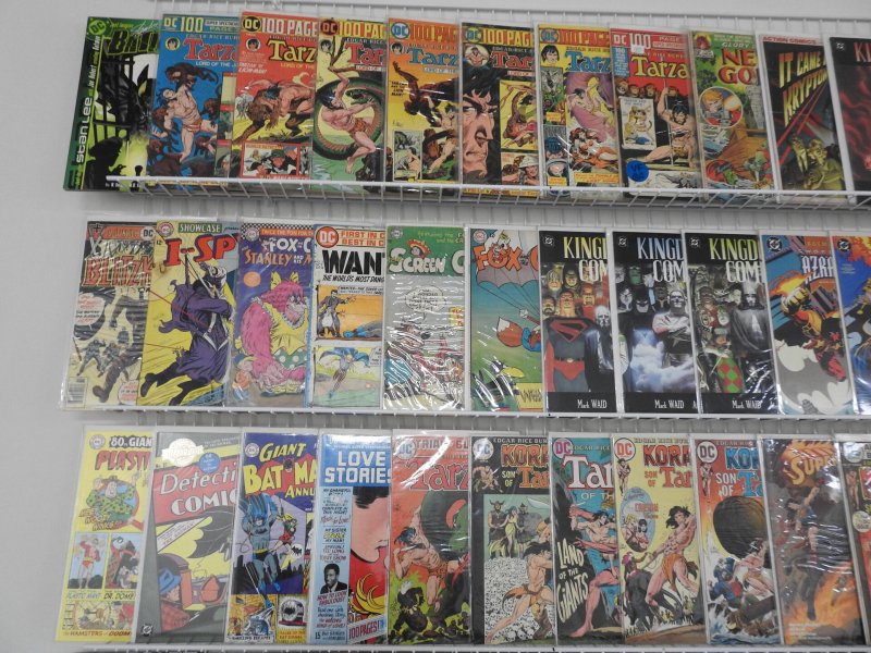 Huge Lot 120+ Comics W/ Superman, Robin, Tarzan+ Avg Fine- Condition!!
