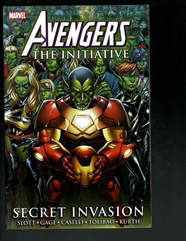 Avengers: The Initiative Vol. # 3 Secret Invasion Marvel Comic Book TPB J402