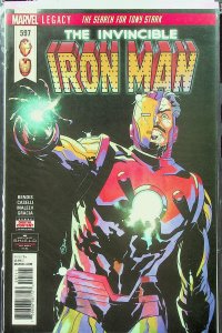 Invincible Iron Man #593-600 (Oct 2017-May 2018)-Comic Book Set of 8 - Near Mint