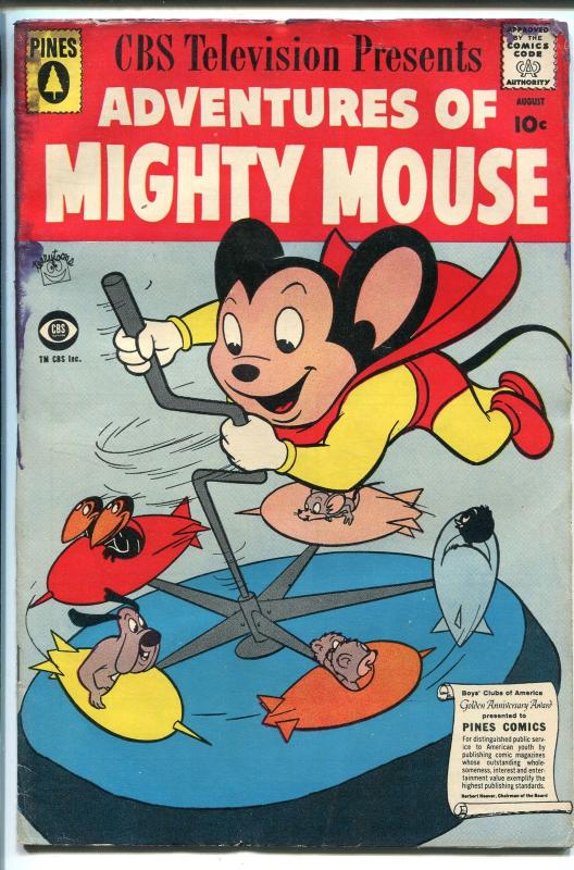 ADVENTURES OF MIGHTY MOUSE #144 1959-PINES-HECKLE & JECKLE-good