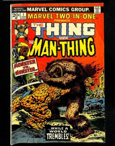 Marvel Two-In-One #1 Thing Vs. Man-Thing!