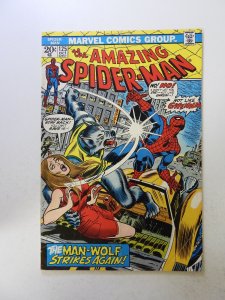 The Amazing Spider-Man #125 (1973) VG condition subscription crease