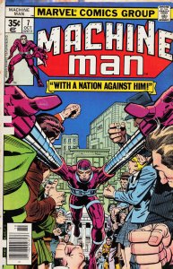 Machine Man #7 (1978) Machine Man [Key Issue]