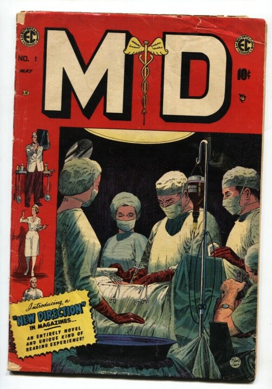 MD #1 1955-EC-Child amputation story-First issue