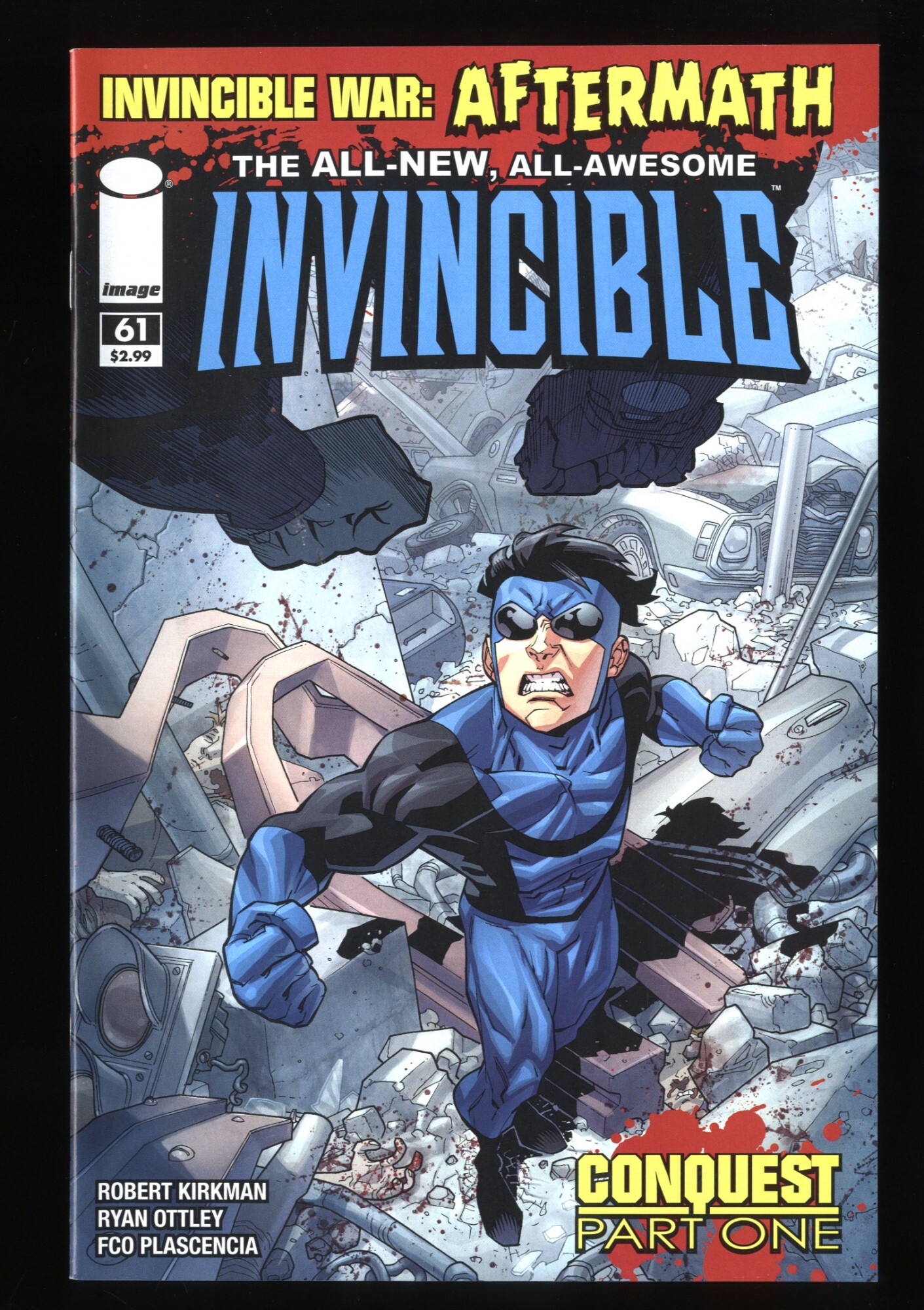 Invencível vs Conquista  Invincible comic, Image comics, Comic books art