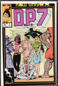 D.P.7 #1 Direct Edition (1986) D.P. 7 [Key Issue]