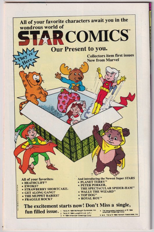 Marvel Super Heroes Secret Wars #12 (1985) Cloak and Dagger