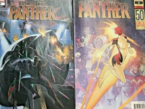 BLACK PANTHER#1-5 VF/NM LOT 2018 TA-NAHISI COATES  MARVEL COMICS