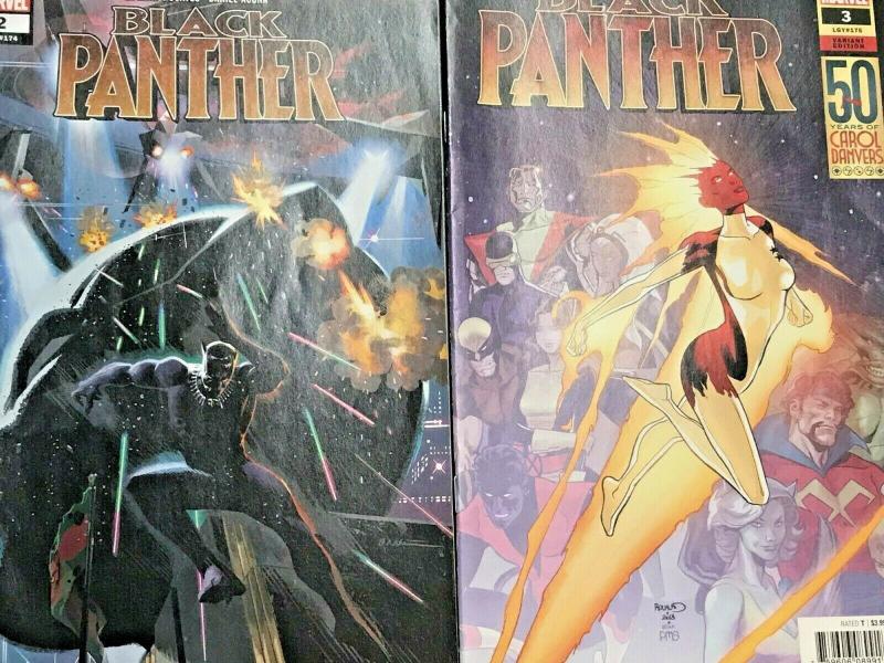 BLACK PANTHER#1-5 VF/NM LOT 2018 TA-NAHISI COATES  MARVEL COMICS