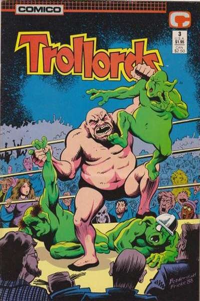 Trollords (1988 series) #3, NM- (Stock photo)