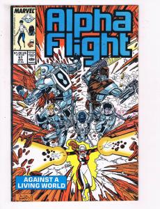Alpha Flight #57 VF Marvel Comics Comic Book April 1988 DE23