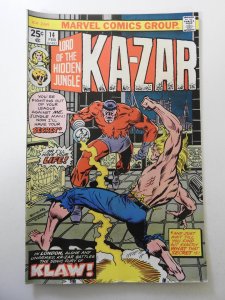 Ka-Zar #14 (1976) VG Condition