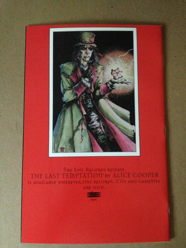 Alice Cooper The Last Temptation Of Alice 2000 Issue #1 Variant Marvel Near Mint 