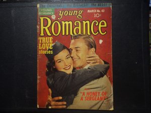 Young Romance #43 (1952) VG Photo Cover