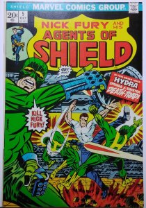 SHIELD #5 (1973) Nick Fury