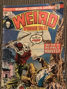 WEIRD WONDER TALES #8 : Marvel Feb 1975 Gd ; READER - FILLER, horror