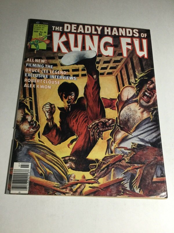 The Deadly Hands Of Kung Fu 26 Vf+ Very Fine+ 8.5 Magazine