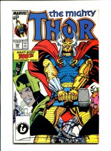 Mighty Thor #382 - Signed Walt Simonson (8.5) 1987