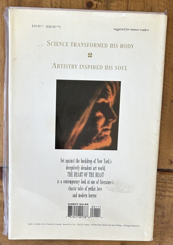 The Heart Of The Beast DC Comics Vertigo Hardcover HC