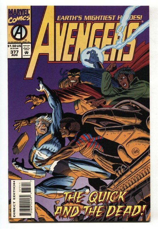 Avengers #377 1st Pavane , Ampere, Brawler and Wanda VF/NM