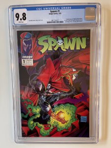 Spawn #1 (1992) CGC 9.8 WP Classic McFarlane 1st app Spawn