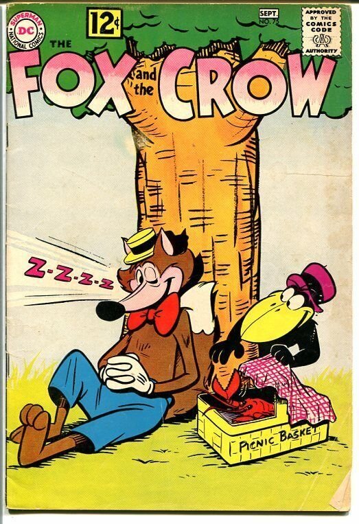 Fox and the Crow #75-Funny Animal Violence-Picnic cover VG