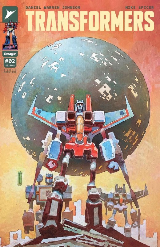 Transformers #2 2026 Fejzula Cover V 10th Printing Image Comics EB32