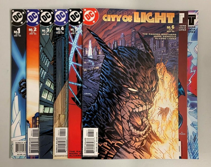 Batman City Of Light #1-8 Set (DC 2003) Pander Brothers Mark Paniccia (8.5+)