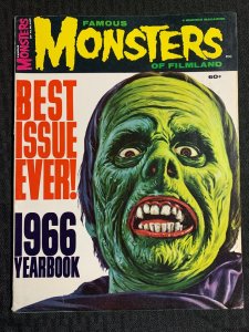 1966 FAMOUS MONSTERS YEARBOOK Warren Magazine FN+ 6.5 Phantom of the Opera