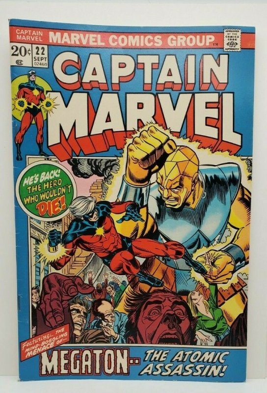 Captain Marvel   LOT of 15 comics for one price    Including #50    (1972)  