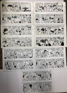 WINNIE WINKLE NEWSPAPER DAILIES (1989-1990,1996)FRANK BOLLE  26 Strips, 13 pages