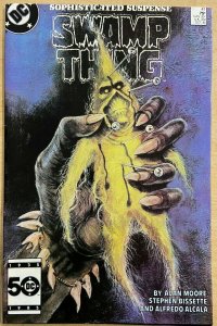 SWAMP THING #41 (DC,10/1985) VERY FINE PLUS (VF+) Alan Moore/Steve Bissette