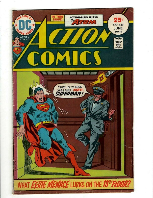 10 Action Comics DC Comics 431 442 444 446 448 450 451 452 453 457 Lois J461