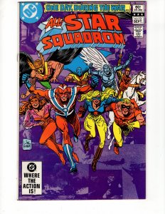All-Star Squadron #13 Joe Kubert Cover Golden-Age DC Heroes !!!