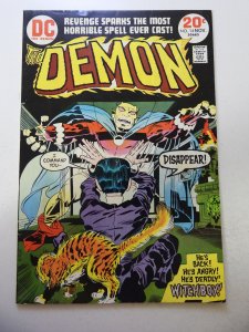 The Demon #14 (1973) VG Condition indentations fc