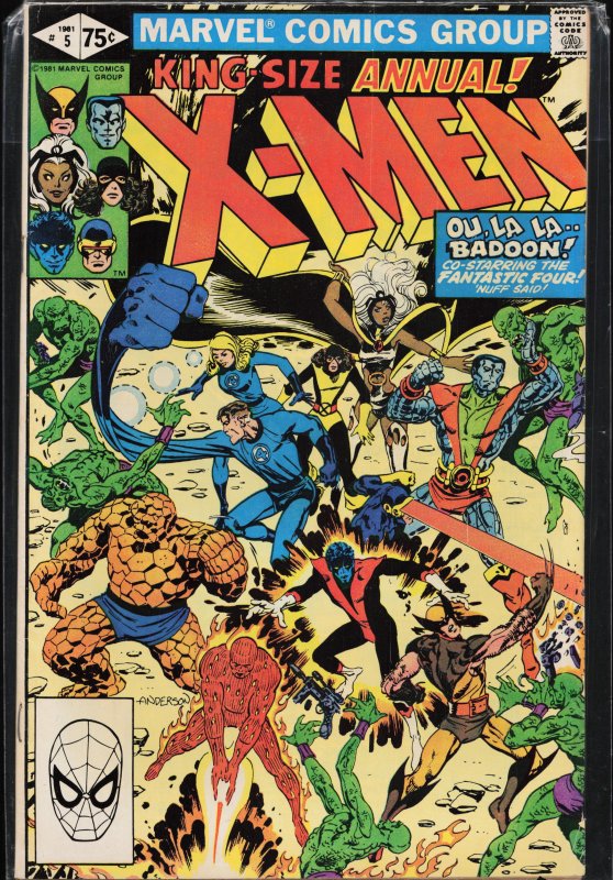 X-Men Annual #5 (1981) X-Men