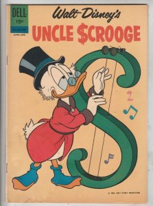 Uncle Scrooge, Walt Disney #38 (Jun-62) VG/FN+ Mid-Grade Uncle Scrooge