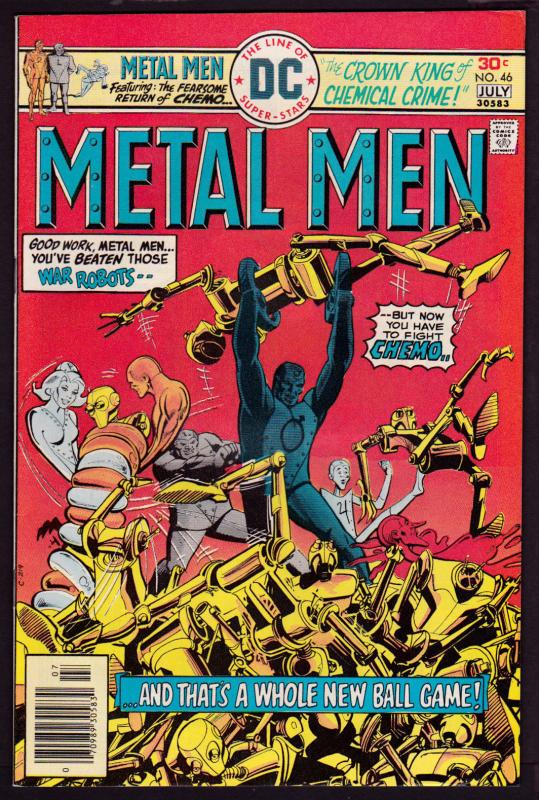 Metal Men #46 (Jun-Jul 1976, DC) 8.5 VF+