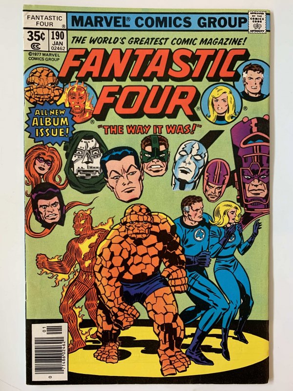 Fantastic Four #190 - Fine (1978) - NEWSSTAND