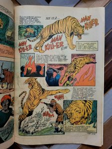 Jungle Jim #25 VG 4.0 (Charlton 1969) Last 12-cent Issue / Pat Boyette Cover