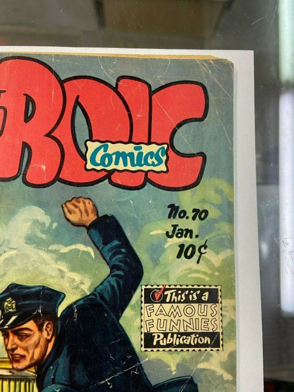 New Heroic Comics 70 VG-  Frank Frazetta