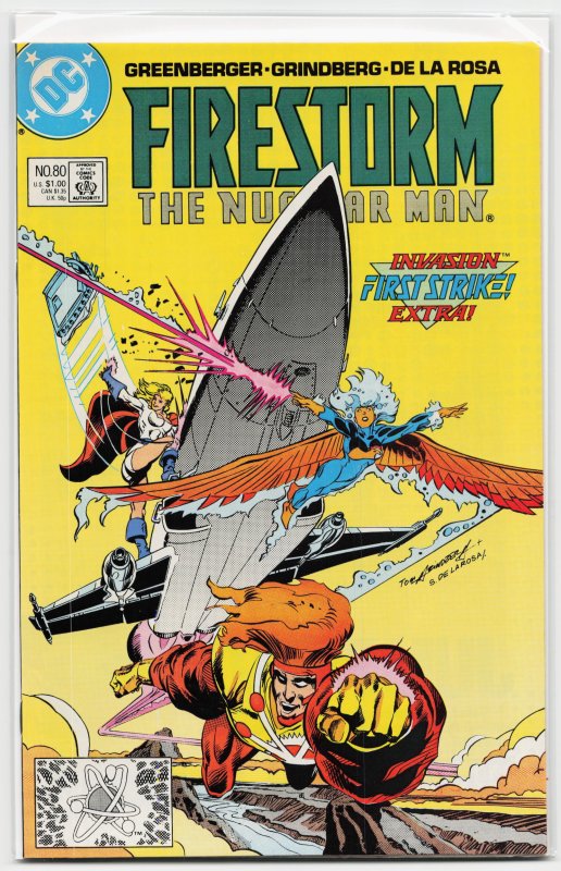 Firestorm, the Nuclear Man #80 (1988) Firestorm