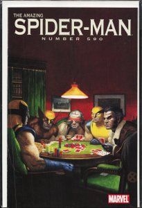 The Amazing Spider-Man #590 Wolverine Cover (2009)