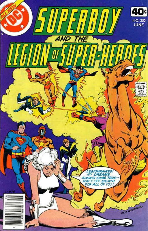 Superboy and the Legion of Super-Heroes #252 FN; DC | save on shipping - details 