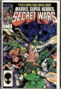 Marvel Super Heroes Secret Wars #6 (1984) Buckaroo Banzai [Key Issue]