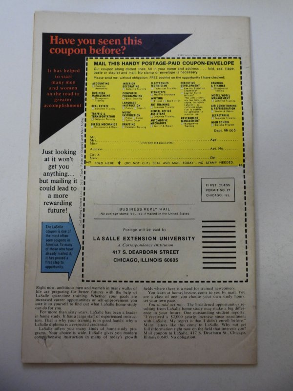 Fantastic Four #161 VG+ Condition 1/2 tear fc