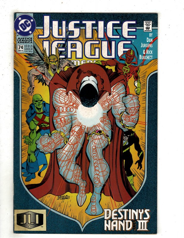 Justice League America #74 (1993) YY8